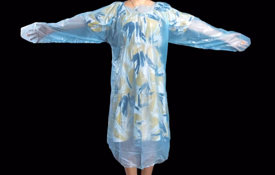 Одноразовое платье с петлей для большого пальца через голову CPE